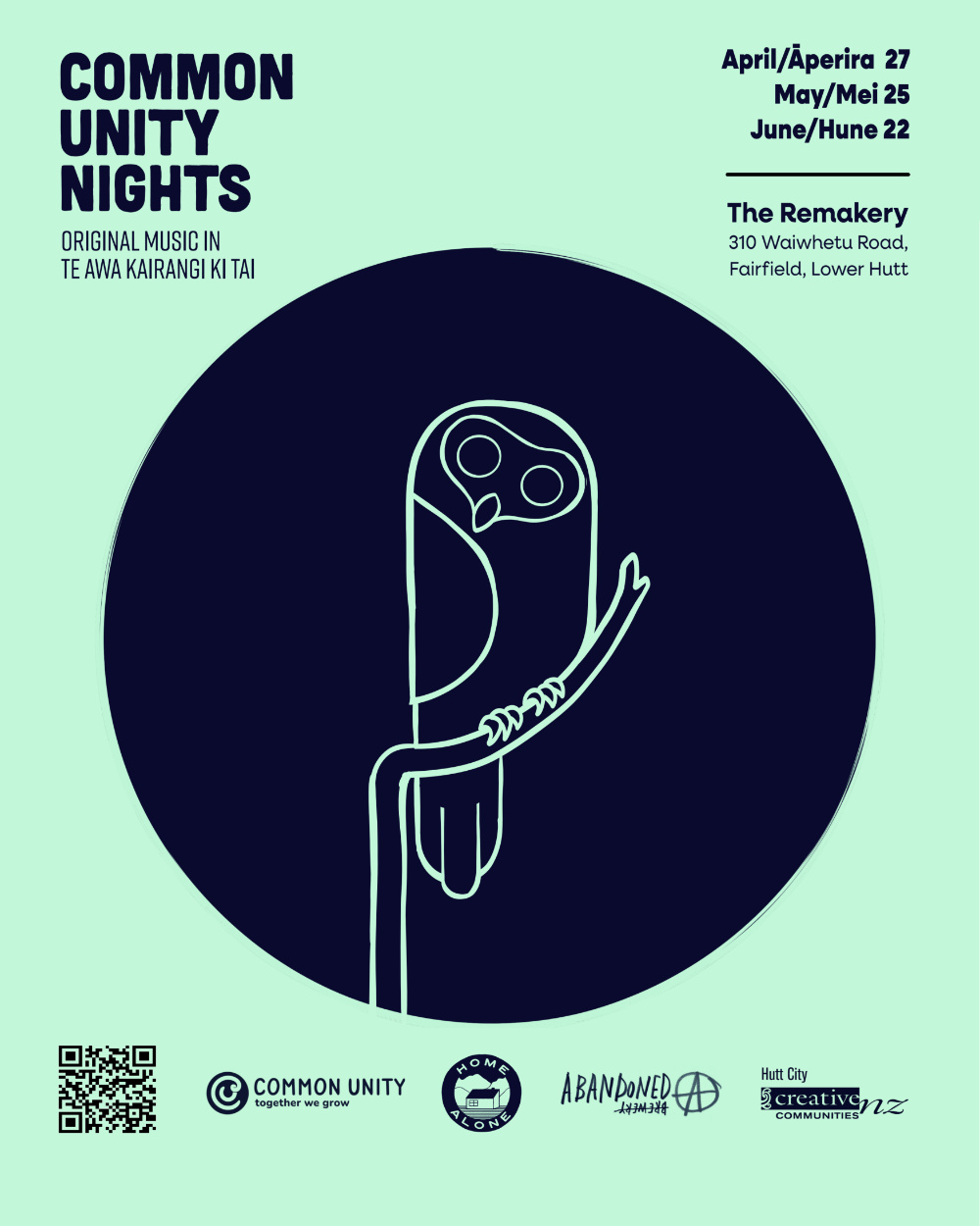 Poster for Common Unity Nights