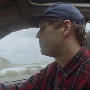 Man driving